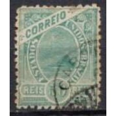 RE0101U.04-SELO MADRUGADA REPUBLICANA - MARGENS GRANDES ENTRE OS SELOS, 50 RÉIS - 1902/05 - U