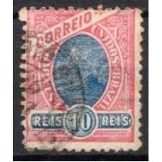 RE0107U.02-SELO MADRUGADA REPUBLICANA - FILIGRANA INDISTINTA, 10 RÉIS - 1905/06 - U
