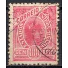 RE0110U.01-SELO MADRUGADA REPUBLICANA - FILIGRANA INDISTINTA, 100 RÉIS - 1905/06 - U