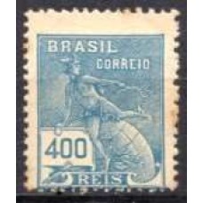 RE0186N.06-SELO VOVÓ PARTE 1, 400 RÉIS SEM FILIGRANA - 1922 - N COM GOMA