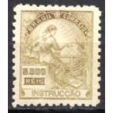 RE0208N.03-SELO VOVÓ PARTE 1, 5.000 RÉIS FILIGRANA 'D' - 1921/28 - N