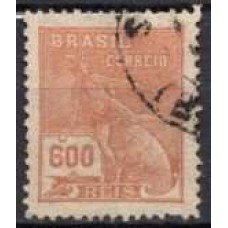 RE0249U-SELO VOVÓ PARTE 2, 600 RÉIS FILIGRANA 'D' - 1928 - U