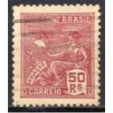 RE0263U.01-SELO VOVÓ PARTE 2, 50 RÉIS FILIGRANA 'I' - 1929 - U