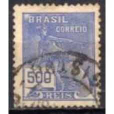 RE0265U.01-SELO VOVÓ PARTE 2, 500 RÉIS FILIGRANA 'I' - 1929 - U