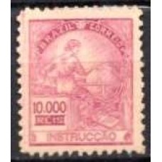 RE0293NES.01-SELO VOVÓ PARTE 2, 10.000 RÉIS PAPEL GROSSO SEM FILIGRANA - 1934 - N