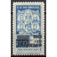 RE0344N.04-SELO PANAMERICANO SOBRESTAMPADO - 1930 - N