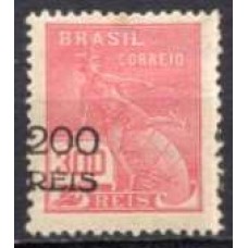 RE0349N.01-SELO VOVÓ COM VALOR REDUZIDO, 200/300 RÉIS FILIGRANA 'D' - 1933 - N COM GOMA