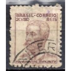 RE0436U.06-SELO NETINHA COM TRAÇOS VERDES NO VERSO, 20.000 RÉIS FILIGRANA 'M' HORIZONTAL - 1942 - U