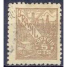 RE0462U-SELO NETINHA FILIGRANA 'Q', 5 CTS - 1949 - U