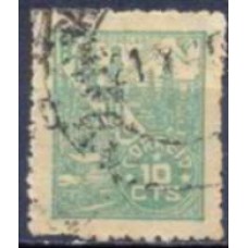 RE0463U-SELO NETINHA FILIGRANA 'Q', 10 CTS - 1948 - U