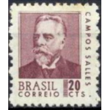 RE0533N-SELO ANTIGOS PRESIDENTES DA REPÚBLICA, CAMPOS SALLES - 1967 - N