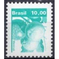 RE0607MA-SELO RECURSOS ECONÔMICOS NACIONAIS, MARACUJÁ - VERDE CLARO - 1982 - MINT