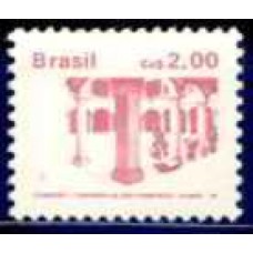 RE0661M-SELO PATRIMÔNIO HISTÓRICO E ARTÍSTICO BRASILEIRO - MOLDURA FOSFORESCENTE, 2,00 - 1988 - MINT