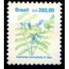 RE0684M-SELO FLORA BRASILEIRA PADRÃO CRUZEIRO, 200,00 - 1991 - MINT