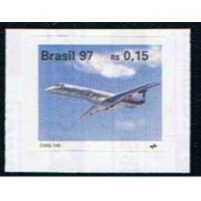 RE0729MA-SELO AVIÕES BRASILEIROS, EMB-145 - 1997 - MINT