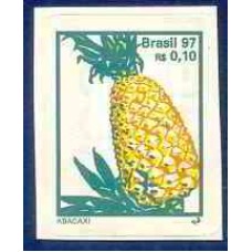 RE0738M-SELO FRUTAS PERCÉ EM LINHA, ABACAXI - 1997 - MINT