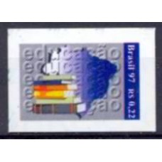RE0744MA-SELO CIDADANIA, LIVROS E MAPA - 1997 - MINT