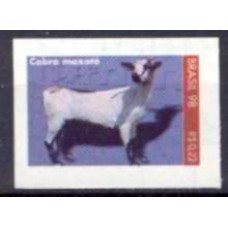 RE0760NA-SELO RAÇAS BRASILEIRAS, CABRA MOXOTÓ - 1998 - N