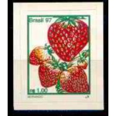 RE0773N-SELO FRUTAS MICROSERRILHA, MORANGO - 1999 - N