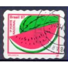 RE0777U-SELO FRUTAS ONDAS 0,7MM, MELANCIA - 1999/2000 - U