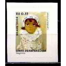 RE0829N-SELO OBRAS DESAPARECIDAS DE CÂNDIDO PORTINARI, NEGRINHA - 2004 - N