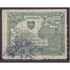 SB0202U-SELO VITÓRIA DOS ALIADOS, CR$ 5,00 - 1945 - U