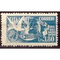 SB0286N-SELO DIA DAS NAÇÕES UNIDAS - 1952 - N