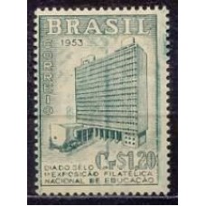 SB0303N-SELO DIA DO SELO - 1ª EXPOSIÇÃO FILATÉLICA NACIONAL DE EDUCAÇÃO - 1953 - N