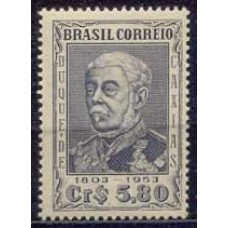 SB0311N-SELO 150 ANOS DE NASCIMENTO DO DUQUE DE CAXIAS, CR$ 5,80 - 1953 - N