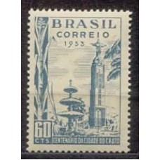 SB0317N-SELO CENTENÁRIO DE CRATO/CE - 1953 - N