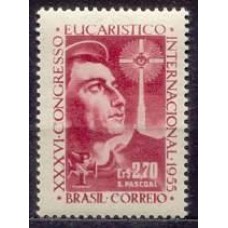 SB0366M-SELO 36º CONGRESSO EUCARÍSTICO INTERNACIONAL, 2,70 - 1955 - MINT