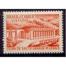 SB0373N-SELO INAUGURAÇÃO DA USINA HIDRELÉTRICA DE SALTO GRANDE - 1956 - N