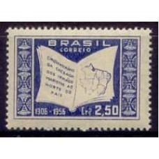 SB0380N-SELO 50 ANOS DA CHEGADA DOS IRMÃOS MARISTAS AO NORTE DO PAÍS, 2,50 - 1956 - N