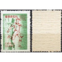 SB0430NY-SELO BRASIL CAMPEÃO MUNDIAL DE FUTEBOL - 1958 SUÉCIA - 1959 - N - MARMORIZADO SB0430NY-SELO BRASIL CAMPEÃO MUNDIAL DE FUTEBOL - 1958 SUÉCIA - 1959 - N - MARMORIZADO