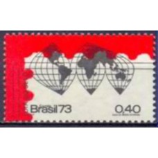 SB0795MA-SELO DIA DO SELO, SELO A - 1973 - MINT