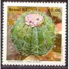 SB1352M-SELO FLORA BRASILEIRA - CACTÁCEAS, COROA-DE-FRADE - 1983 - MINT