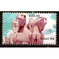 SB1373M-SELO HOMENAGEM AO ESCULTOR VICTOR BRECHERET (DO BLOCO) - 1984 - MINT SB1373M-SELO HOMENAGEM AO ESCULTOR VICTOR BRECHERET (DO BLOCO) - 1984 - MINT