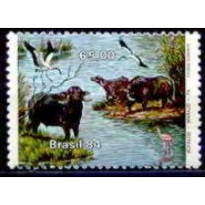 SB1404M-SELO BÚFALOS DE MARAJÓ, MEDITERRÂNEO - 1984 - MINT
