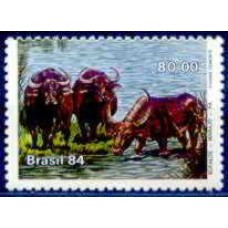 SB1405M-SELO BÚFALOS DE MARAJÓ, CARABAO - 1984 - MINT