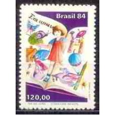 SB1421M-SELO DIA DO LIVRO - LITERATURA INFANTIL - 1984 - MINT