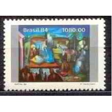 SB1435N-SELO NATAL - PINTURAS NATALINAS, DI CAVALCANTI - 1984 - N