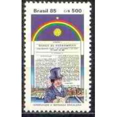 SB1493M-SELO HOMENAGEM À IMPRENSA BRASILEIRA - 1985 - MINT