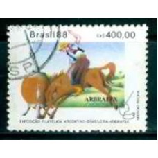 SB1607U-SELO EXPOSIÇÃO FILATÉLICA ARBRAFEX 88 - 1988 - U