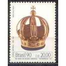 SB1683N-SELO MUSEUS BRASILEIROS, MUSEU IMPERIAL DE PETRÓPOLIS - 1990 - N