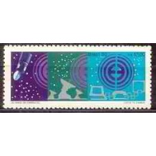 SB1697N-SELO 25 ANOS DA EMBRATEL - EMPRESA BRASILEIRA DE TELECOMUNICAÇÕES - 1990 - N