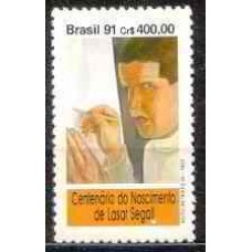 SB1761N-SELO CENTENÁRIO DO NASCIMENTO DO PINTOR LASAR SEGALL - 1991 - N