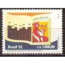 SB1822N-SELO LITERATURA BRASILEIRA, CENTENÁRIO DO NASCIMENTO DE ASSIS CHATEAUBRIAND - 1992 - N