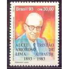 SB1870N-SELO LITERATURA BRASILEIRA - DIA DO LIVRO, TRISTÃO DE ATHAYDE - 1993 - N