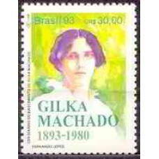 SB1871N-SELO LITERATURA BRASILEIRA - DIA DO LIVRO, GILKA MACHADO - 1993 - N