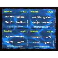 SB1977NQ-QUADRA II CAMPEONATO MUNDIAL DE NATAÇÃO EM PISCINA CURTA - 1995 - N